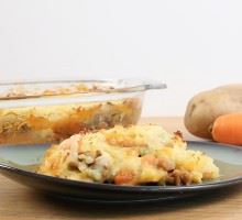 Hachis parmentier aux légumes